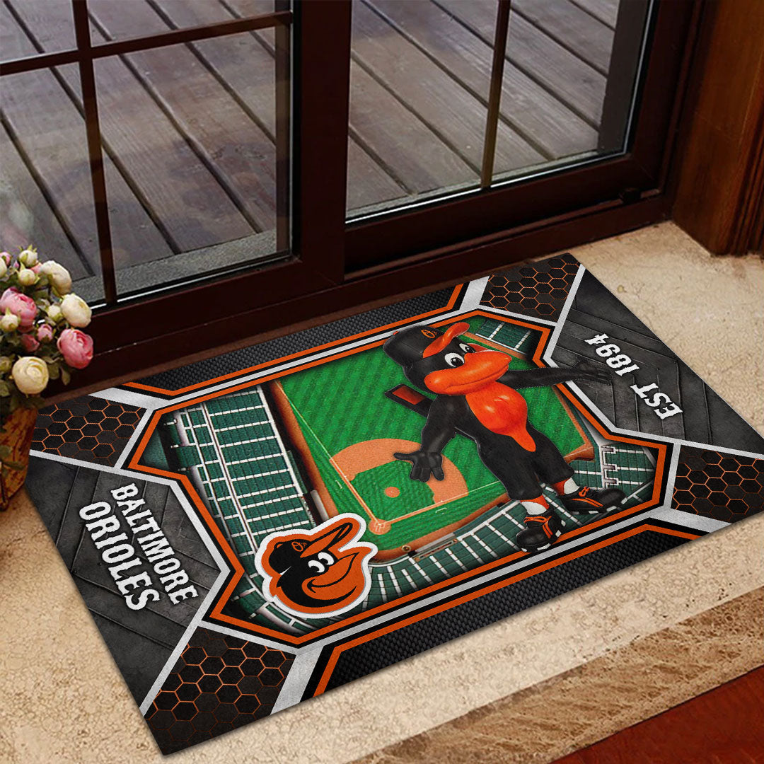 Baltimore Orioles Custom Doormat – HOATT13073