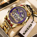 Baltimore Ravens 30th Anniversary Alloy Luxury Quartz Watch – MAITM14250
