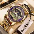 Baltimore Ravens Alloy Luxury Quartz Watch – MAITM14251