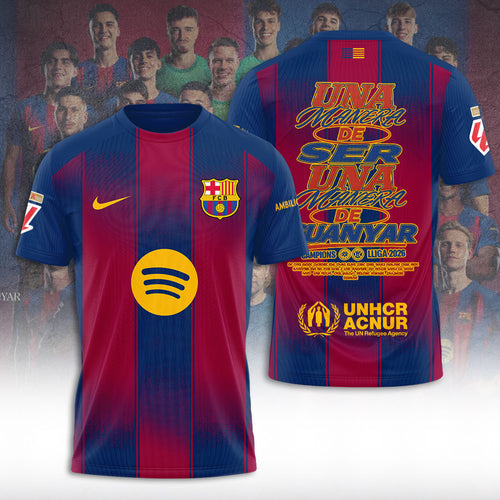 FC Barcelona LaLiga Winners 25/26 3D Apparel – TANTN22767