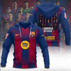 FC Barcelona LaLiga Winners 25/26 3D Apparel – TANTN22771