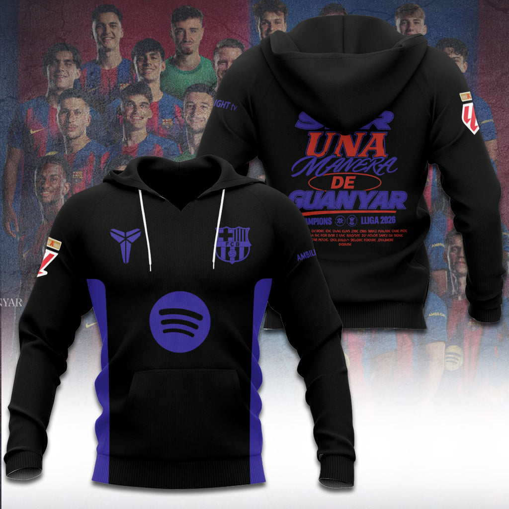 FC Barcelona LaLiga Winners 25/26 3D Apparel – TANTN22781