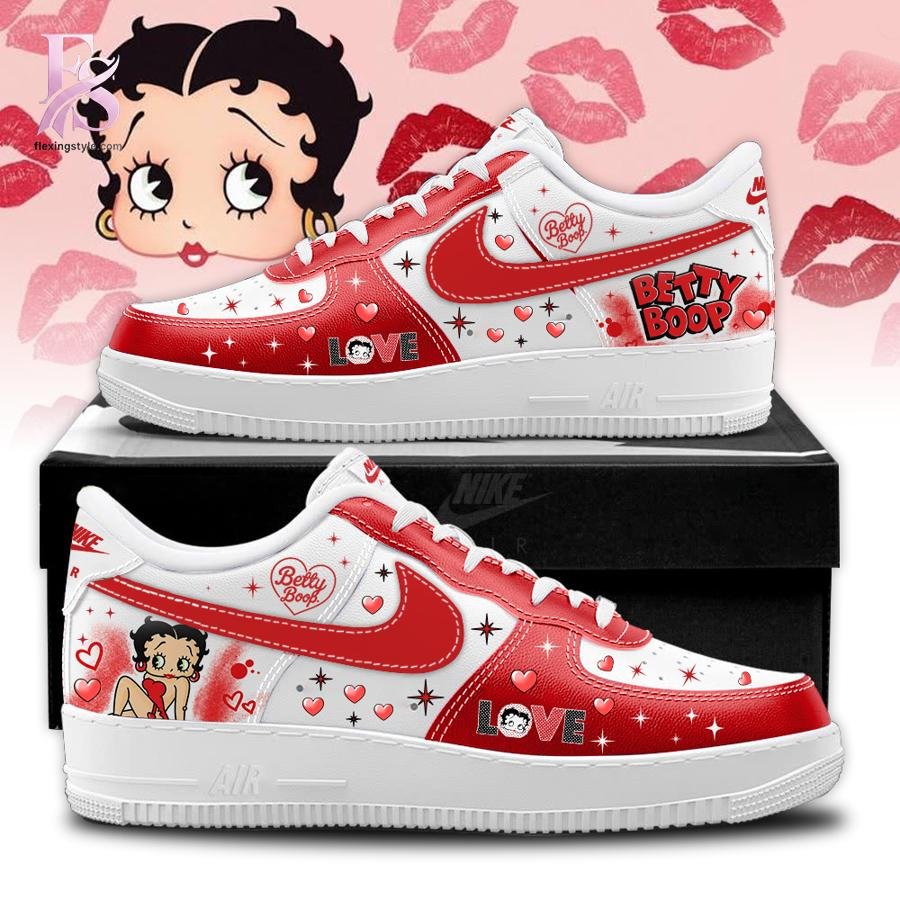 Betty Boop Cartoon Love Nike Air Force 1