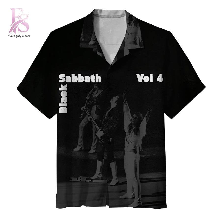 Black Sabbath Vol 4 Hawaiian Shirt