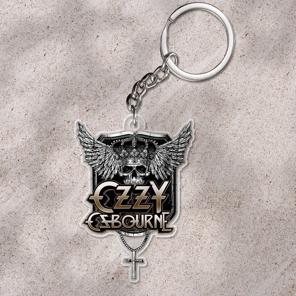 Black Sabbath x Ozzy Osbourne Custom Shape 1-sided Keychain – HOATT 12069