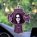 Black Sabbath x Ozzy Osbourne Custom shape 2-sided Acrylic Car Ornament – HOATT 12104