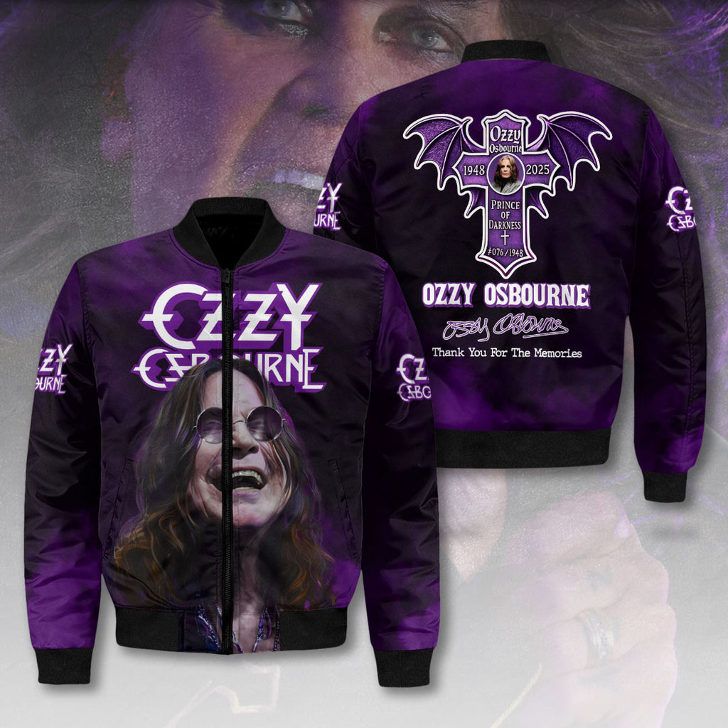 Black Sabbath x Ozzy Osbourne 3D Bomber Jacket – HOATT 12290