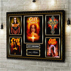 Black Sabbath x Ozzy Osbourne Rectangle Canvas With Inner Frame – HOATT 12133