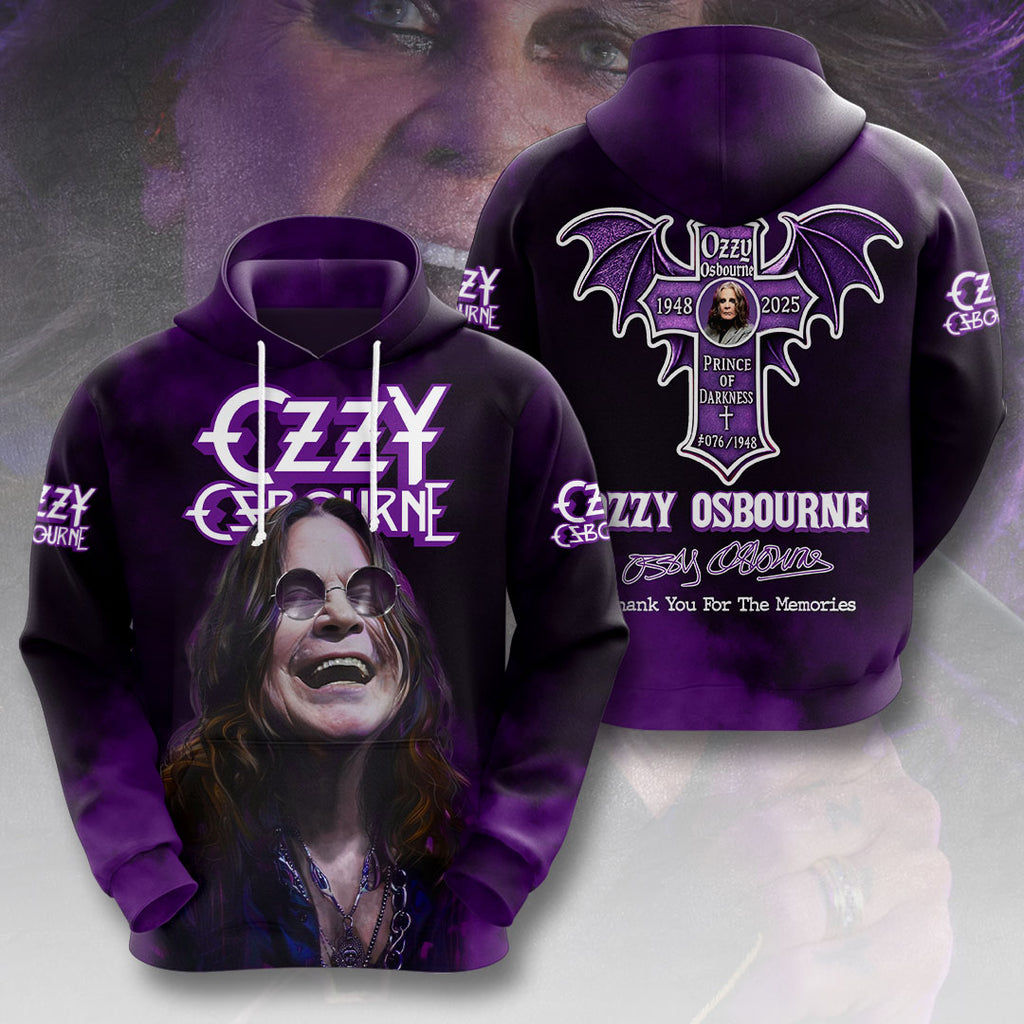 Black Sabbath x Ozzy Osbourne 3D Apparel – HOATT 12172