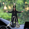 Black Sabbath x Ozzy Osbourne Custom shape 2-sided Acrylic Car Ornament – HOATT12470