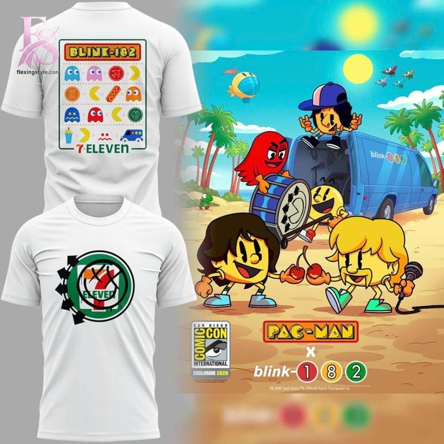Blink-182 x PAC-MAN T-Shirt