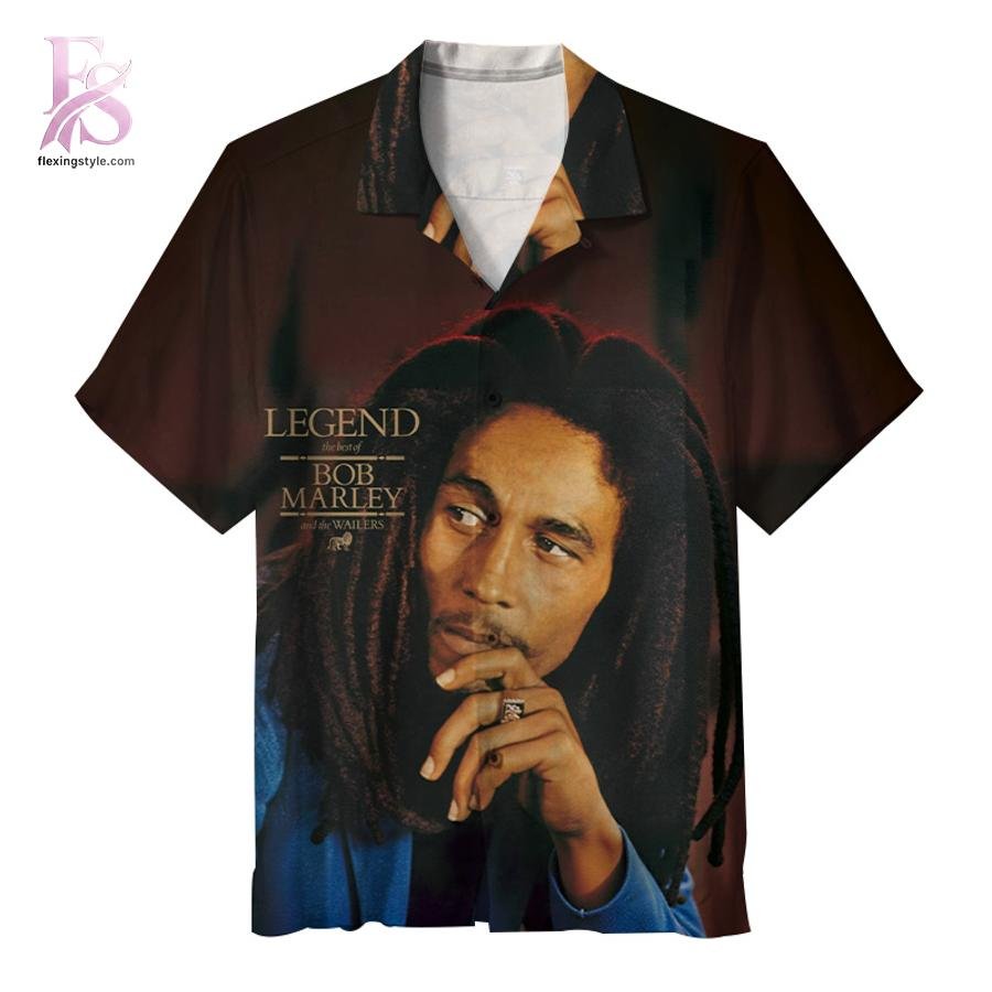 Bob Marley Legend Album Hawaiian Shirt