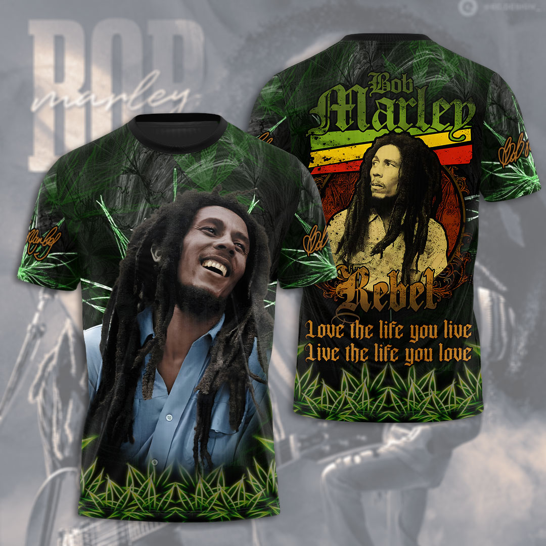 Bob Marley 3D Apparel – HUANNM 4168