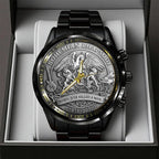 Bohemian Rhapsody x Queen 50th Anniversary Black Stainless Steel Watch – TANTN20035