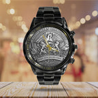 Bohemian Rhapsody x Queen 50th Anniversary Black Stainless Steel Watch – TANTN20035