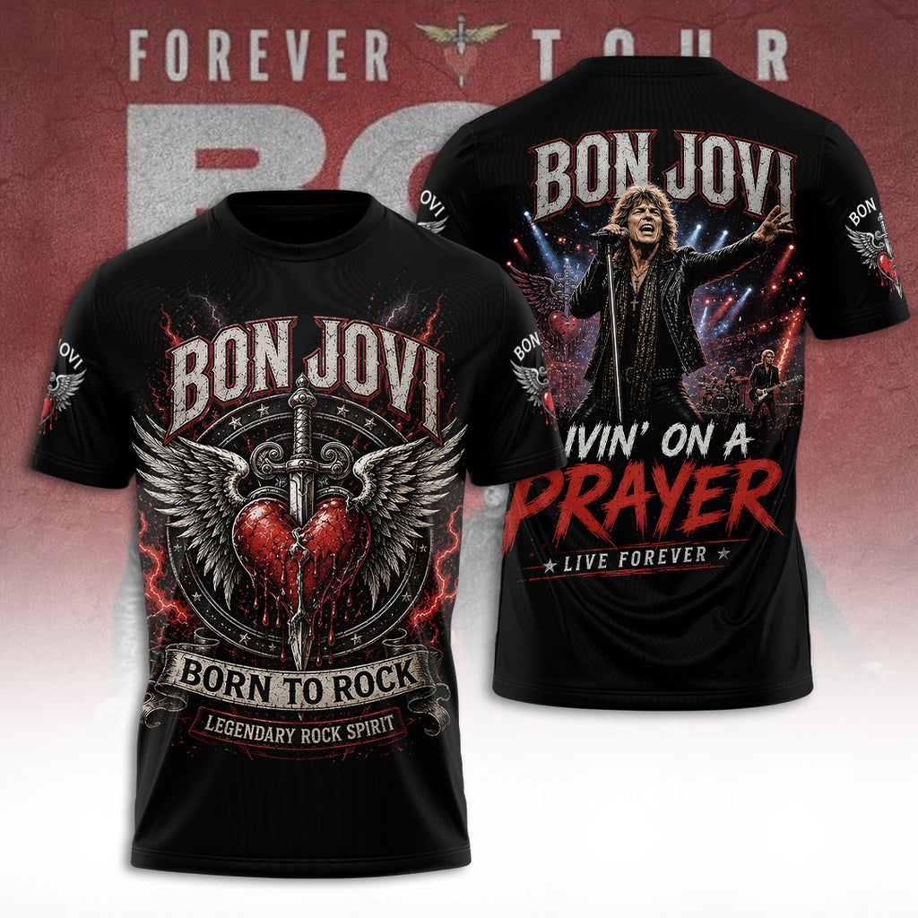 Bon Jovi 3D Apparel – TANTN24482