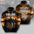 Bon Jovi Forever Tour 2026 3D Apparel – HOATT19404