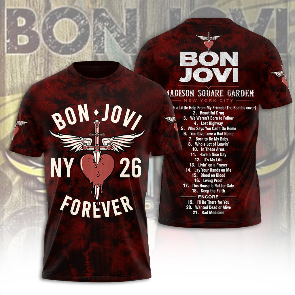 Bon Jovi 3D Apparel – TANTN24197