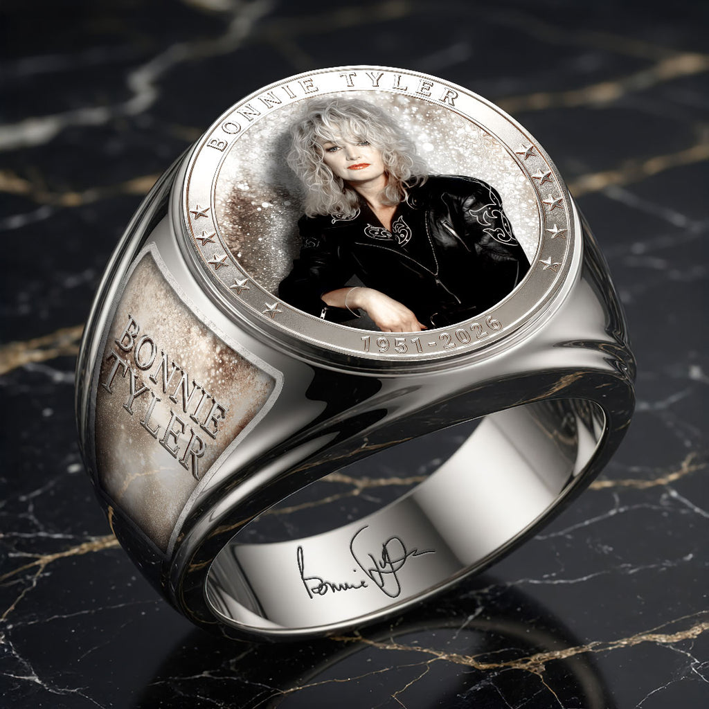 Bonnie Tyler 3D Engraved Ring – HOATT20174