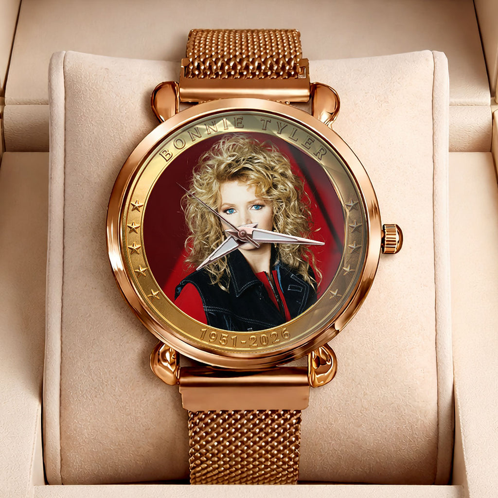 Bonnie Tyler Mesh Strap Quartz Watch – HOATT20263
