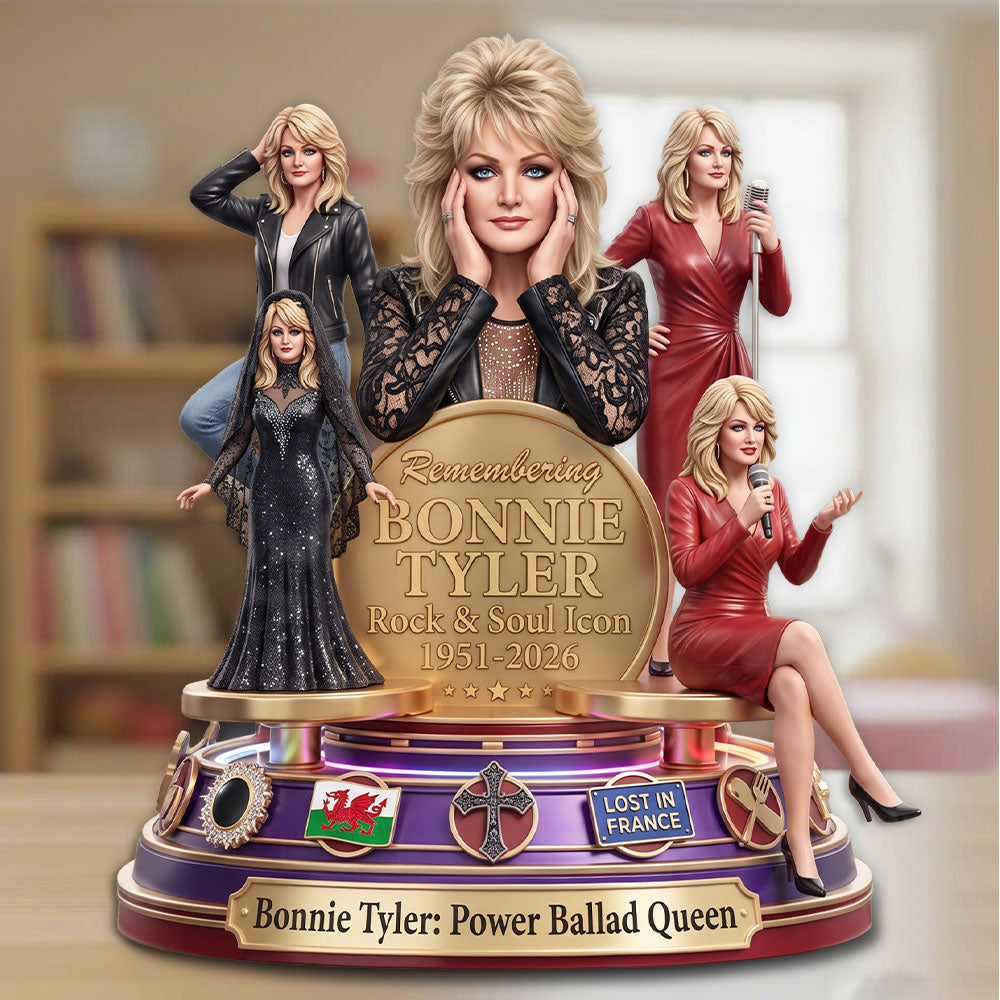 Bonnie Tyler Custom Shape Acrylic Plaque – TMTHU8082
