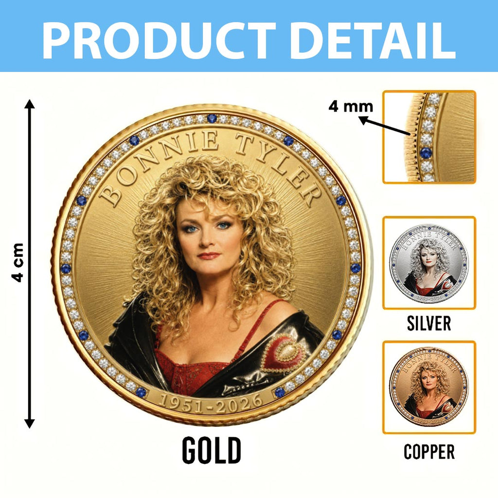 Bonnie Tyler Commemorative Coin – HOATT20265