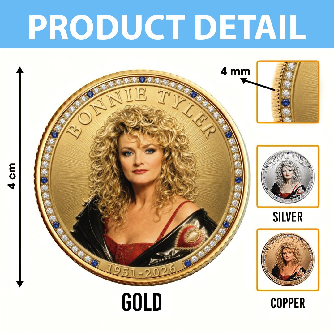 Bonnie Tyler Commemorative Coin – HOATT20265