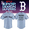 Boston Red Sox K Pop Demon Hunters Jersey