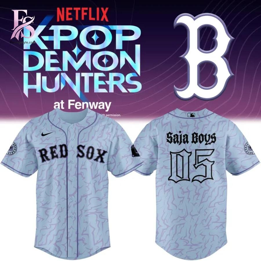 Boston Red Sox K Pop Demon Hunters Jersey