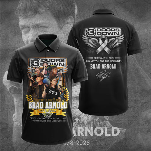 3 Doors Down x Brad Arnold 3D Apparel – GNE5168