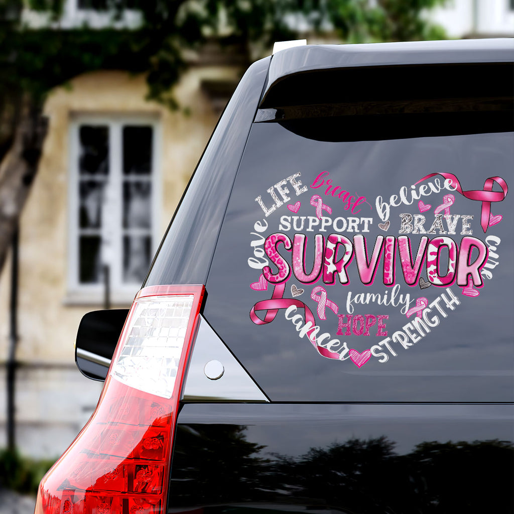 Breast Cancer Awareness Car Sticker – HOATT 6587
