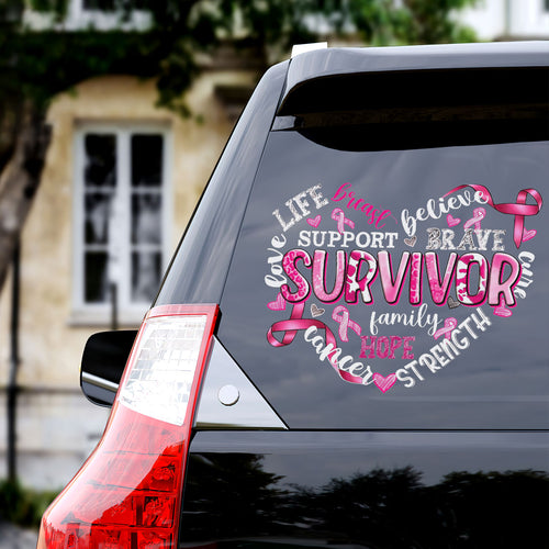 Breast Cancer Awareness Car Sticker – HOATT 6587