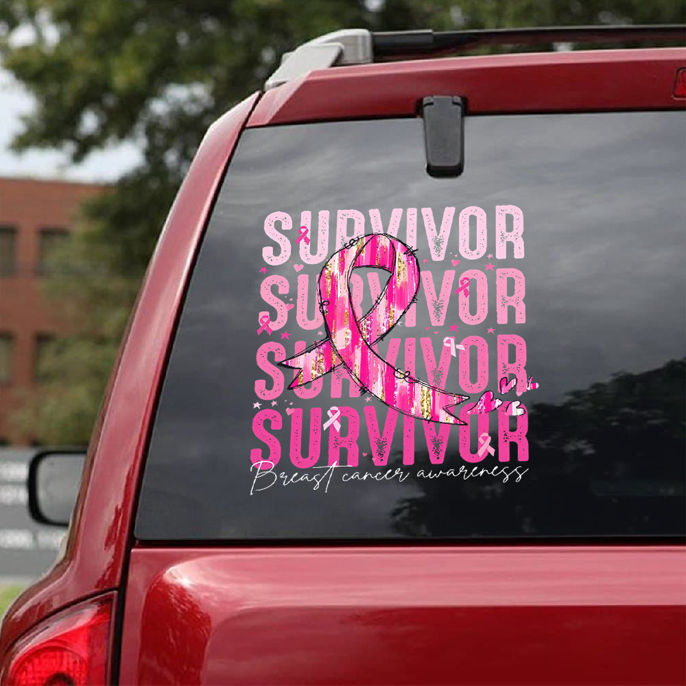 Breast Cancer Awareness Car Sticker – HOATT 6696