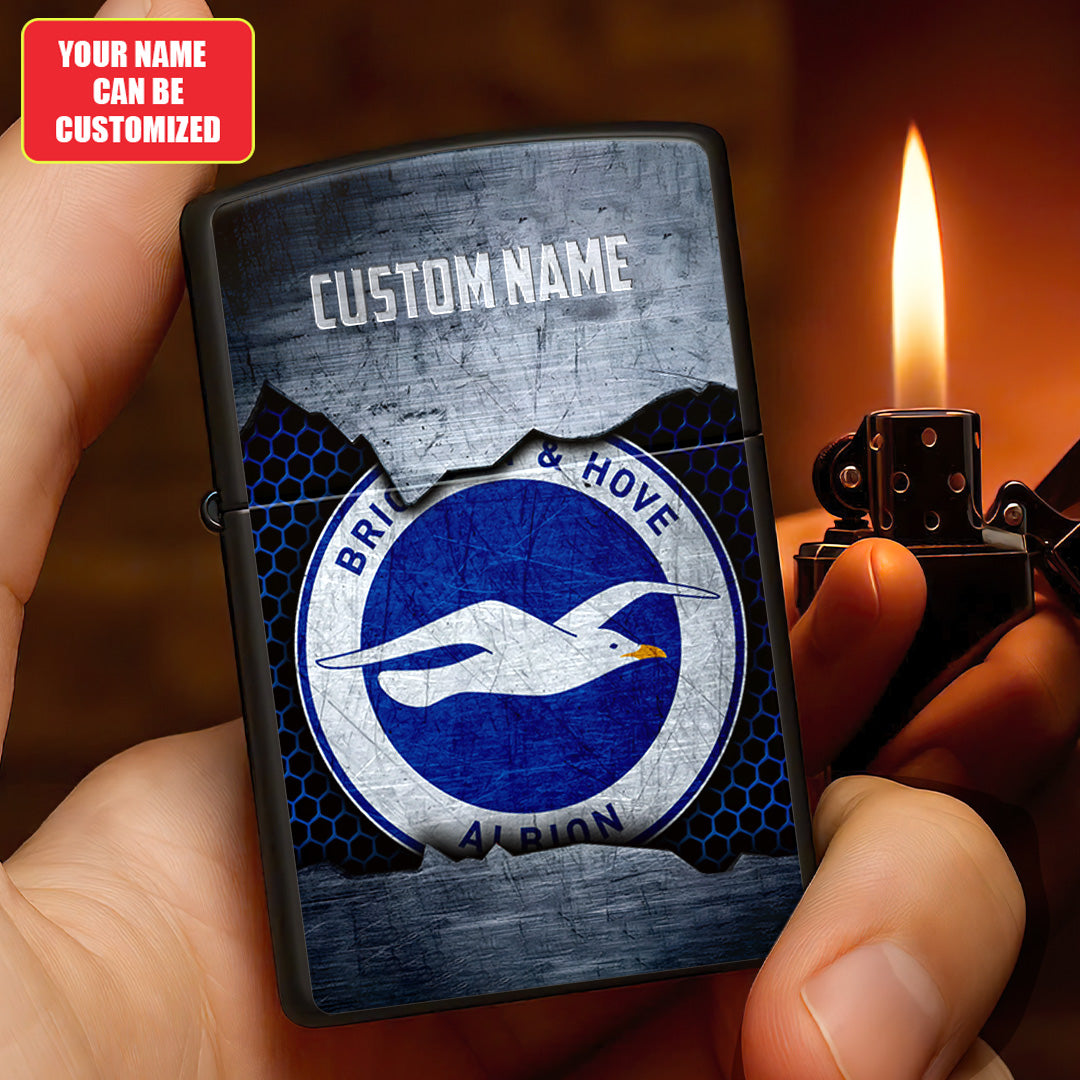 Personalized Brighton & Hove Albion FC Zippo Lighter Case (No Insert) – TANTN16385