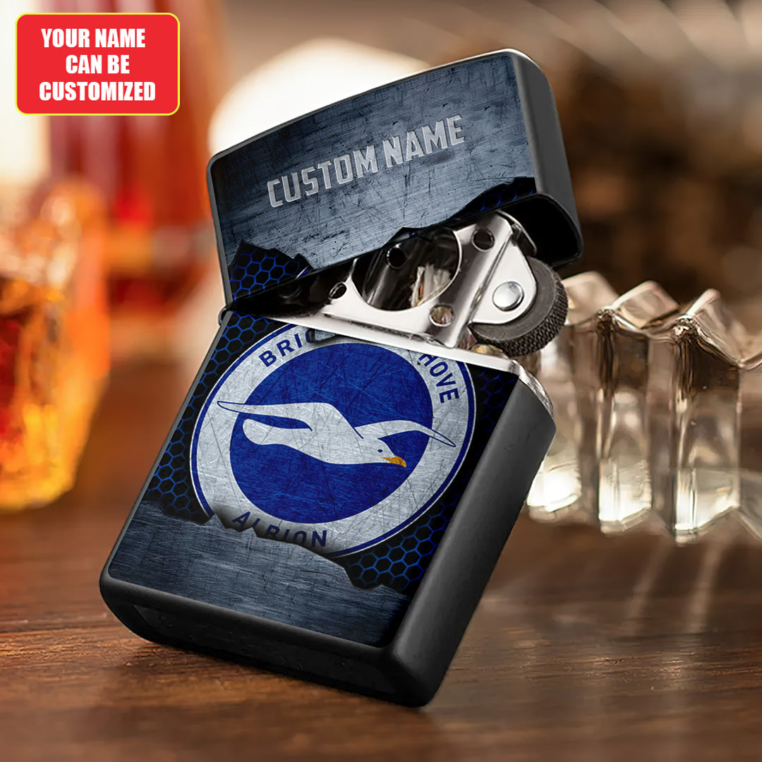 Personalized Brighton & Hove Albion FC Zippo Lighter Case (No Insert) – TANTN16385