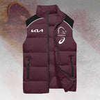 Brisbane Broncos 2025 NRL Premiers 3D Sleeveless Down Jacket – HOATT14019
