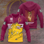 Brisbane Broncos 2025 NRL Premiers 3D Apparel – HOATT13943