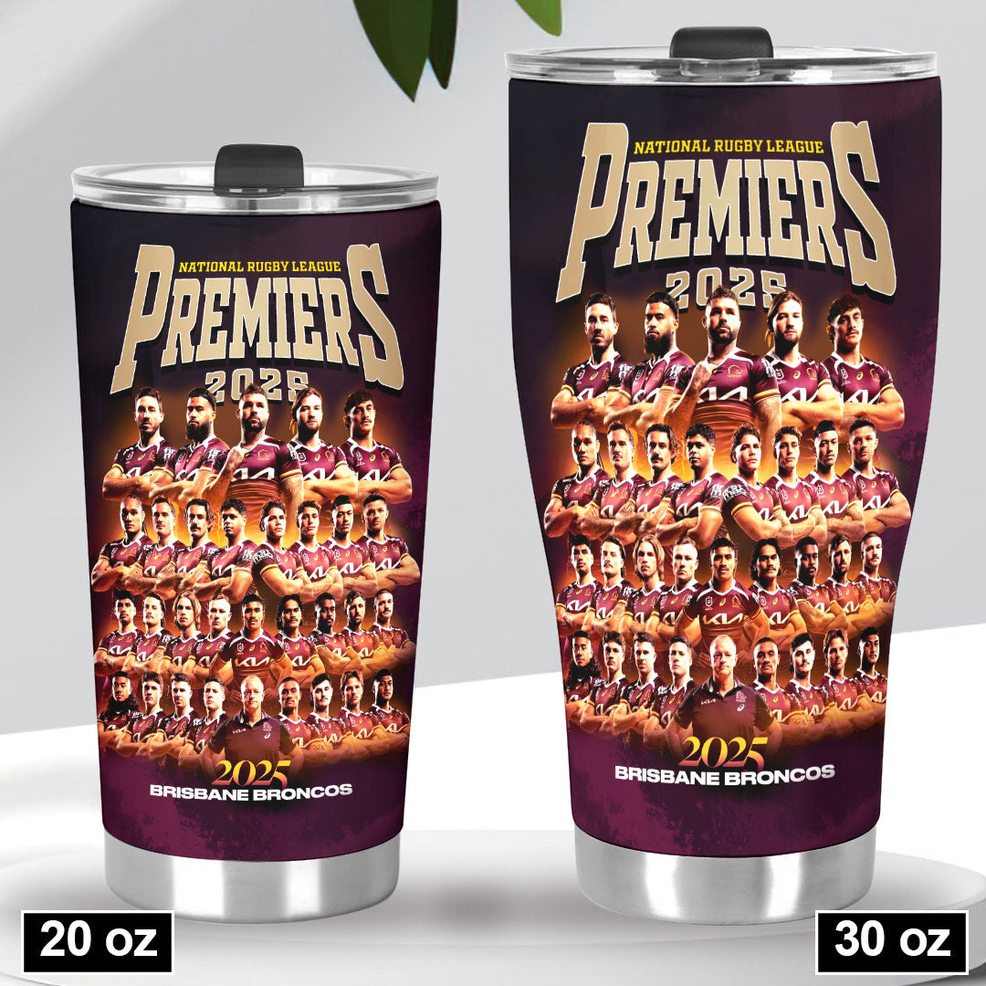 Brisbane Broncos 2025 NRL Premiers Tumbler Cup – HOATT13867