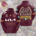 Brisbane Broncos 2025 Premiers 3D Apparel – MAITM13197