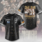 Brisbane Broncos 2025 Premiers Baseball Jersey – MAITM13533