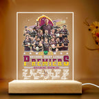 Brisbane Broncos 2025 Premiership 3D Led Light Wooden Base – TANTN17181