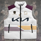 Brisbane Broncos 2025 Premiership 3D Sleeveless Down Jacket – TANTN17683