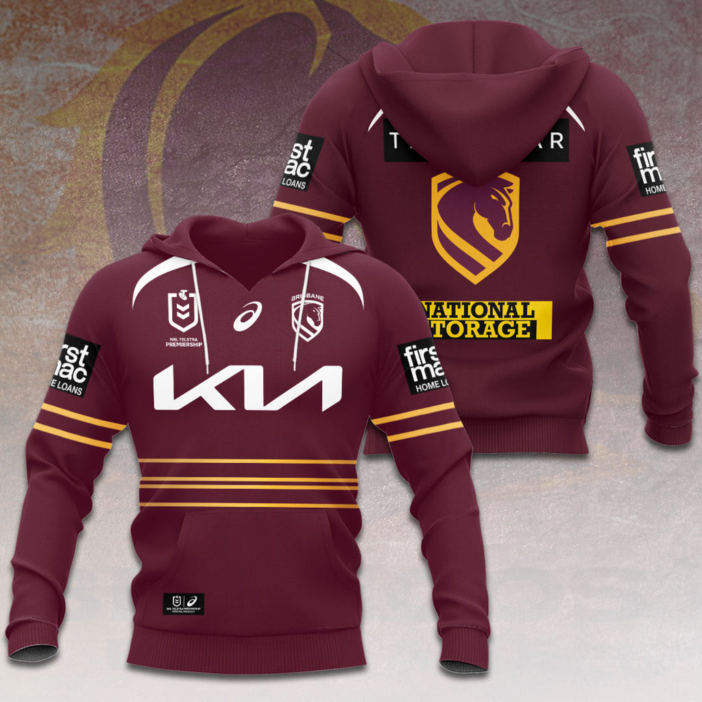 Brisbane Broncos 2026 3D Apparel – HOATT14841