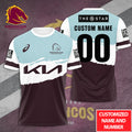 Personalized Brisbane Broncos 3D Apparel – TANTN 7303