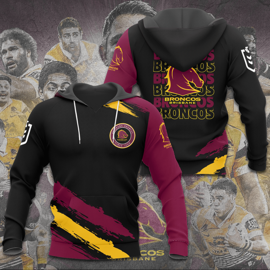 Brisbane Broncos 3D Apparel – TANTN 4945