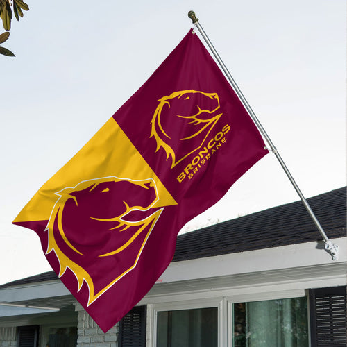 Brisbane Broncos 3D Double-side House Flag – VANDH 642