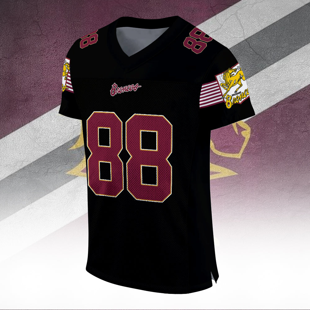 Brisbane Broncos 3D Football Jersey – TANTN21828