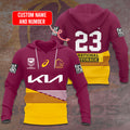 Personalized Brisbane Broncos 3D Apparel – VANDH 475