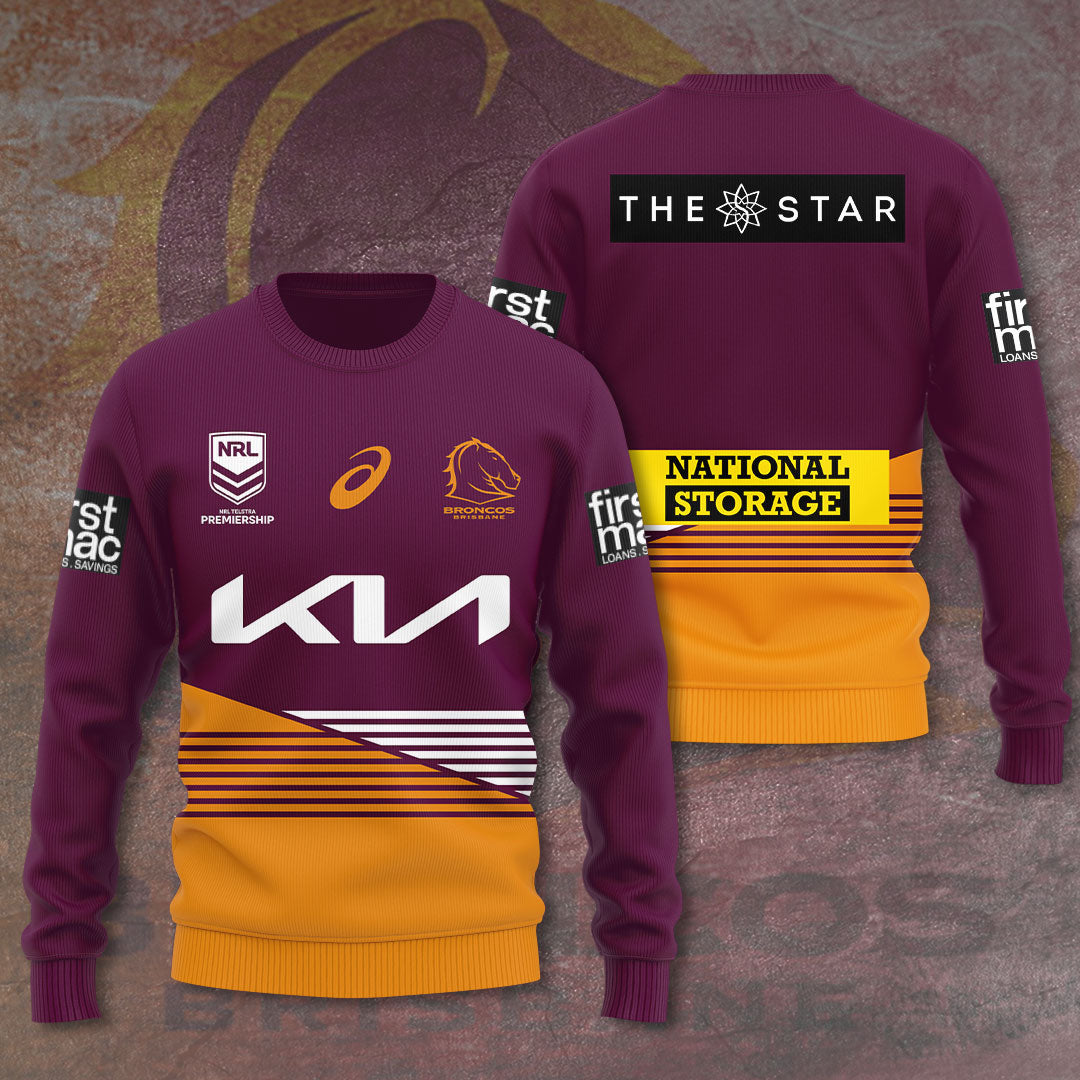 Brisbane Broncos 3D Apparel – VANDH 633