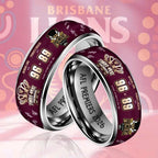 Brisbane Lions 2026 AFL Premiers Custom Alloy Ring – TMTHU9634